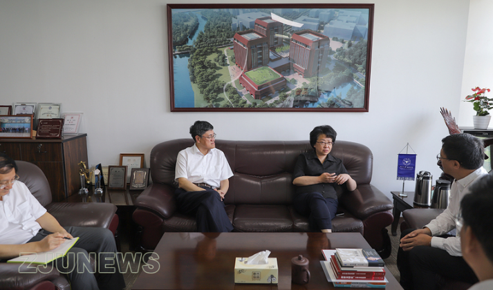教育部党组成员、副部长翁铁慧一行到浙大调研